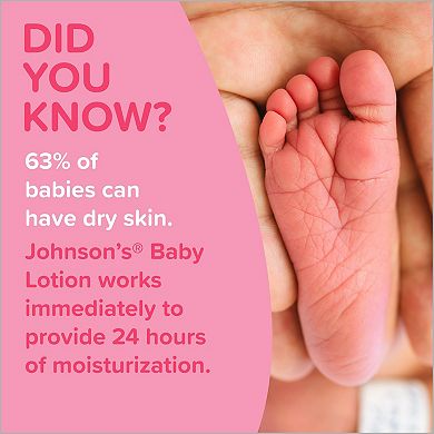 Johnson's® Moisturizing Pink Baby Lotion