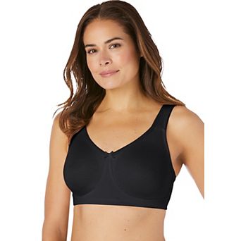 Comfort Choice Women's Plus Size Breathe Wirefree T-shirt Bra