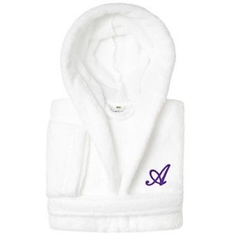 Linum Home Textiles Personalized Kids' Super Plush Hooded Bathrobe