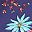Dark Navy Butterfly