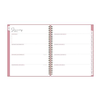 Rachel Parcel 7" x 9" Drawn Peony Planning Calendar