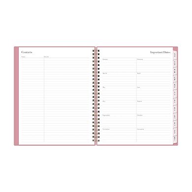 Rachel Parcel 7" x 9" Drawn Peony Planning Calendar