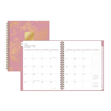 Rachel Parcel 7" x 9" Drawn Peony Planning Calendar