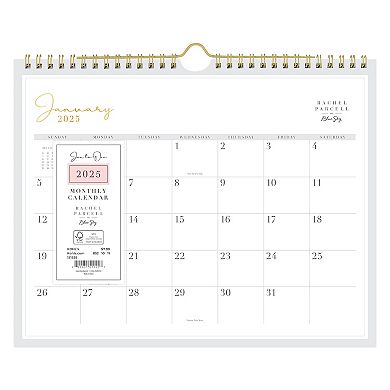 Rachel Parcel 11" x 8.75" Monthly Wall Calendar