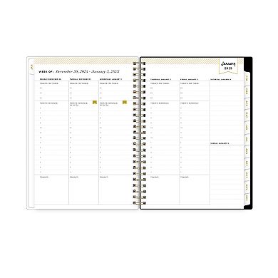 Day Designer Romance Black 5" x 8" Planning Calendar