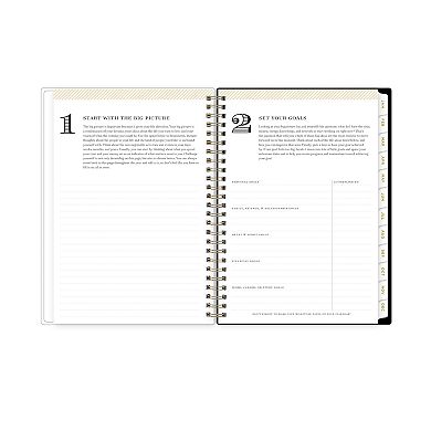 Day Designer Romance Black 5" x 8" Planning Calendar