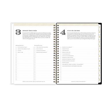 Day Designer Romance Black 5" x 8" Planning Calendar