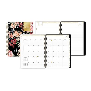 Day Designer Romance Black 5" x 8" Planning Calendar