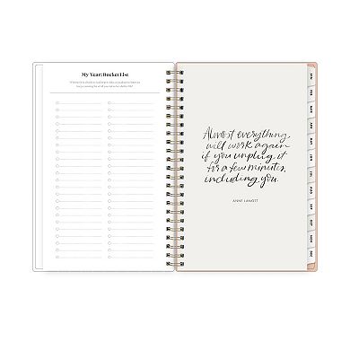 The Everygirl Desert Rose 5" x 8" Planning Calendar