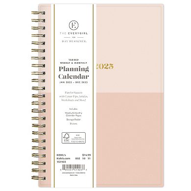 The Everygirl Desert Rose 5" x 8" Planning Calendar