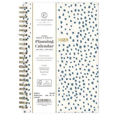 The Everygirl Senegal Blue 5" x 8" Planning Calendar