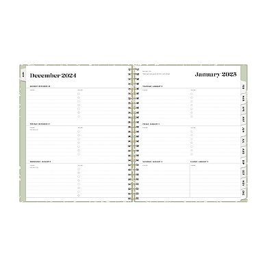 The Everygirl Floral Sage 7" x 9" Planning Calendar