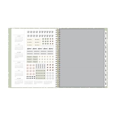 The Everygirl Floral Sage 7" x 9" Planning Calendar