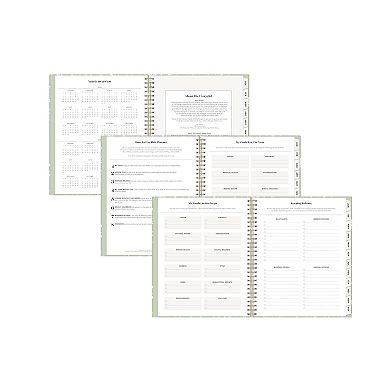The Everygirl Floral Sage 7" x 9" Planning Calendar