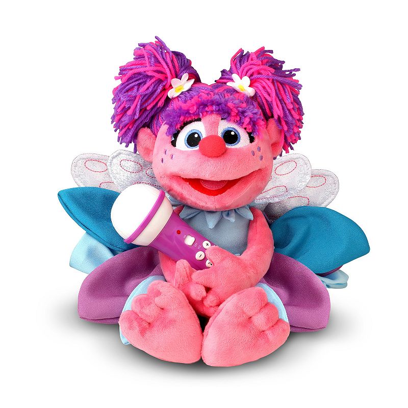 UPC 047237000595 product image for Singing Machine Sesame Street Abby Cadabby Plush Karaoke Crew Backpack with Buil | upcitemdb.com