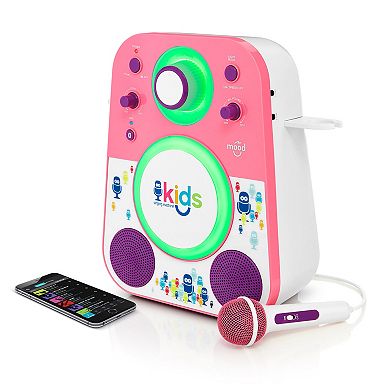Singing Machine LED Glowing Sing-Along Speaker