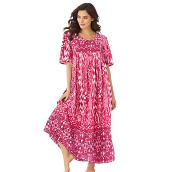 Only Necessities Plus Size Petite Bib Front Lounger