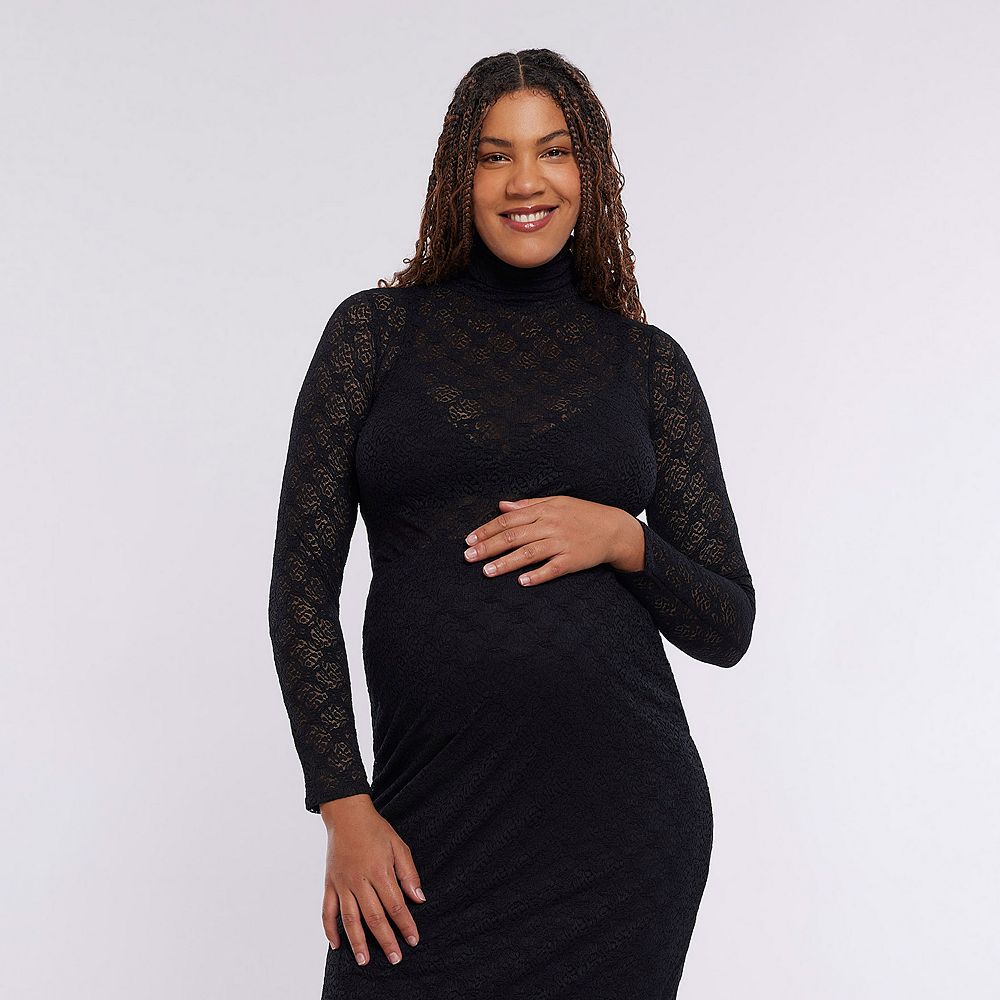 Butterluxe Maternity Crewneck Long Sleeve