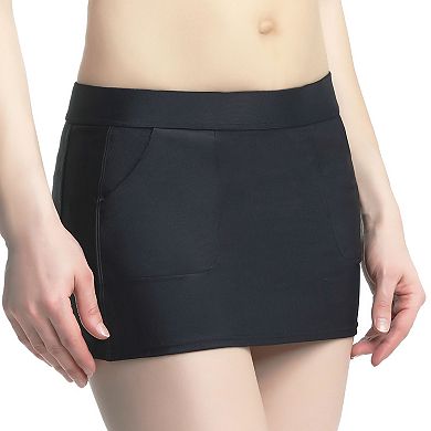 Women's Phistic Upf 50+ Skirted Swim Bottom With Pockets