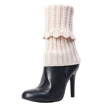 Donner Scalloped Rib Fold-Over Boot Topper