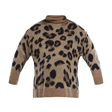 Maternity Motherhood Mock Neck Sweater