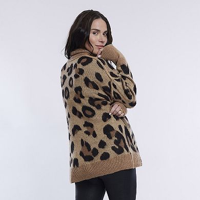 Maternity Motherhood Mock Neck Sweater