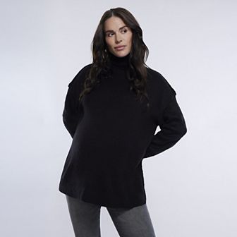Maternity Motherhood® Mock Neck Sweater