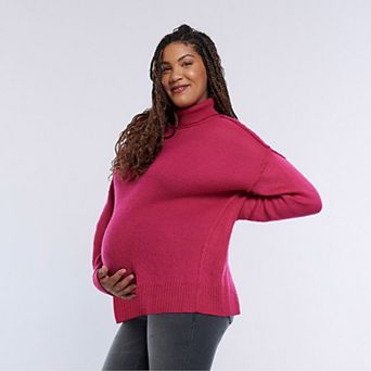 Maternity Motherhood® Mock Neck Sweater