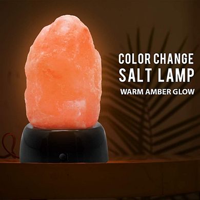 Himalayan Glow 904ac-b Himalayan Salt Lamp, Multicolor 2 Pack