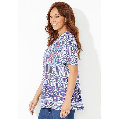 Catherines Women's Plus Size Ethereal Tee