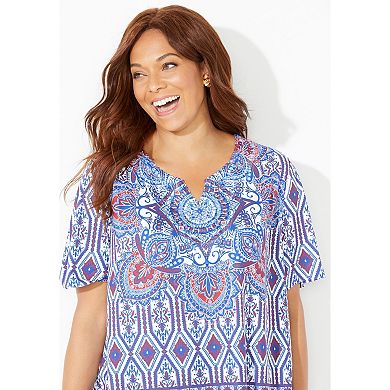 Catherines Women's Plus Size Ethereal Tee
