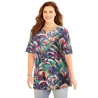 Catherines Women's Plus Size Ethereal Tee