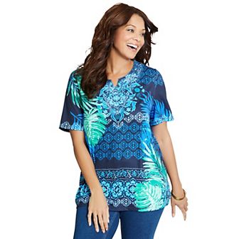 Catherines Women's Plus Size Ethereal Tee