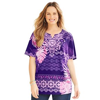 Catherines Women's Plus Size Ethereal Tee