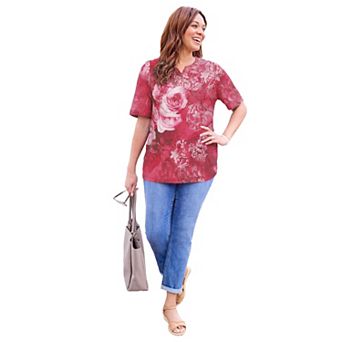 Catherines Women's Plus Size Ethereal Tee