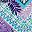 Purple Palm Chevron