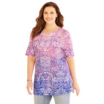 Catherines Women's Plus Size Ethereal Tee