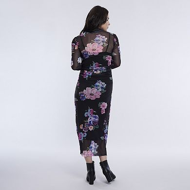Maternity Motherhood® Turtleneck Maxi Dress