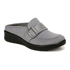 Grey clogs and mules online