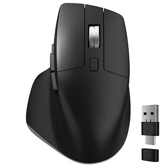 Delton S18 Wireless Mouse, 2.4g Ergonomic Mouse, 5 Noiseless Buttons (DMS18-WB)