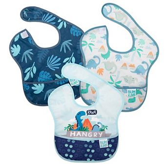 Bumkins Superbib 3 Pack Palms and Check