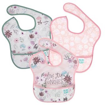 Bumkins Superbib 3 Pack Palms and Check