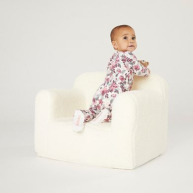 Newborn Baby Girls Huggies Babywear® Organic Sleep & Play 2-Way Zip Floral Coveralls
