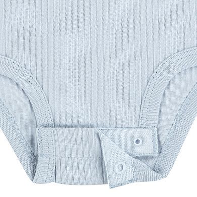Newborn Baby Huggies Babywear® Organic Short Sleeve Bodysuits 3-Pack