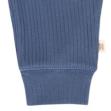 Newborn Baby Huggies Babywear® Organic Ribbed Pants 2-Pack