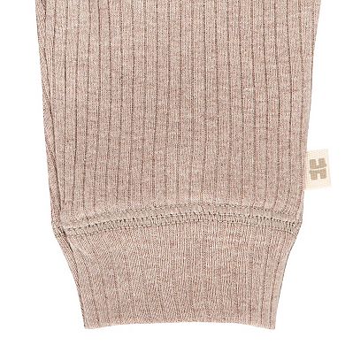 Newborn Baby Huggies Babywear® Organic Ribbed Pants 2-Pack