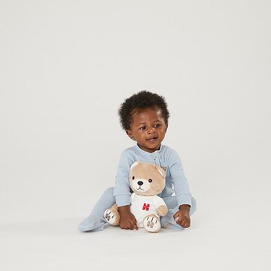 Newborn Baby Boys Huggies Babywear® Organic Sleep & Play 2-Way Zip Coveralls