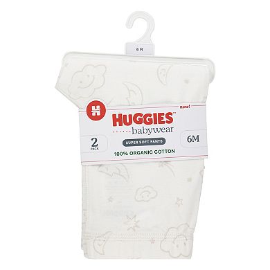 Baby Huggies Babywear® Organic Jogger Pants 2-Pack