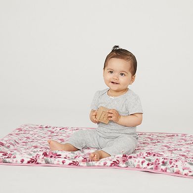 Newborn Baby Girls Huggies Babywear® Organic Short Sleeve Bodysuits 3-Pack