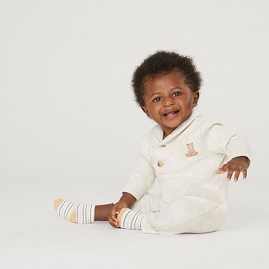 Newborn Baby Boys Huggies Babywear® Organic Quilted Coveralls